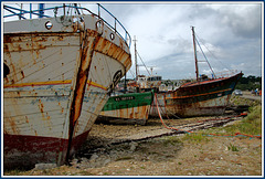 Schiffswracks von Camaret