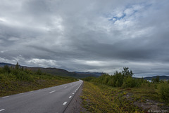 auf der E10 von Kiruna nach Abisko (© Buelipix)