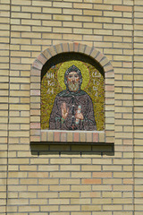 Хотов, Церковь св. Александра Невского, Мозаика / Khotov, Church of st. Alexander Nevsky, Mosaics