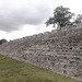 Escaliers mayas en perspective ruinée