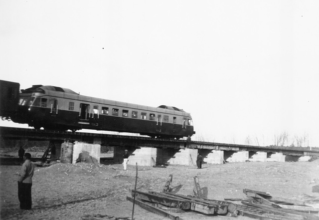 ELNE (1940) Pont du Tech provisoire N°14
