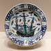 Islamic Dish with a Sailing Ship Design in the Metropolitan Museum of Art, August 2019