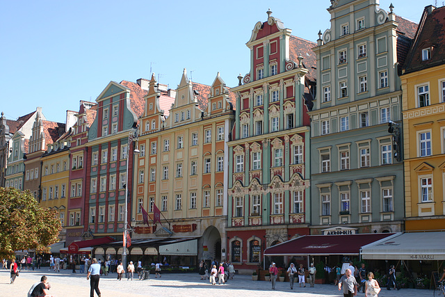 Am Rynek in Wroclaw