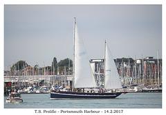 TS Prolific Portsmouth Harbour 14 2 2017