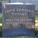 Louis Comfort Tiffany's Grave in Greenwood Cemetery, September 2010