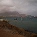 View to the southern part of Mindelo Bay.