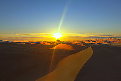Couchant au Sahara 2