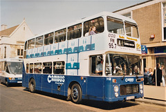 Cambus Limited 718 (TEX 405R) in Cambridge – 21 Aug 1991 (147-3)