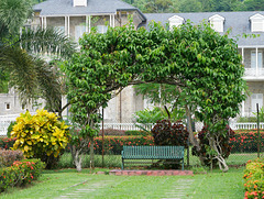 Gardens at Presidential Palace, Trinidad (HBM, HFF)