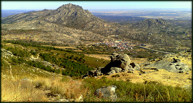 La Sierra de La Cabrera from the northwest