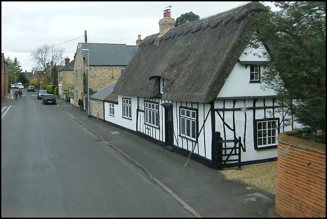 thatched cottage in Buckden