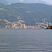 Blick zur Italienischen Etklave Camione gesehen von Lugano Paradiso