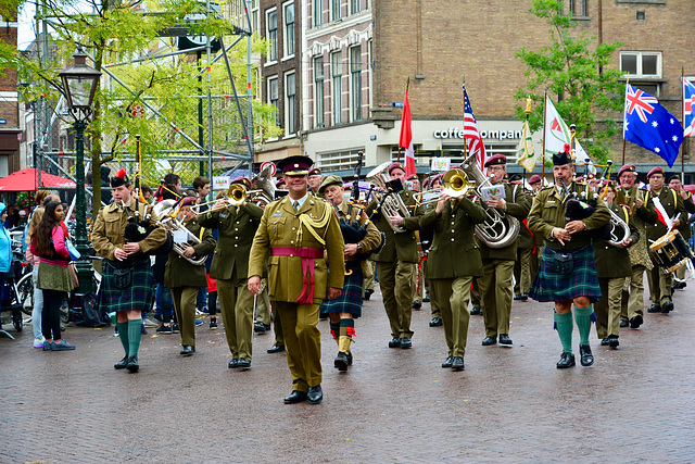 Leidens Ontzet 2017 – Parade – Band of the Liberation