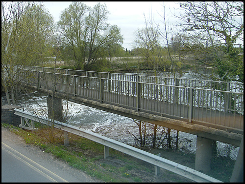 footbridge at Little Paxton