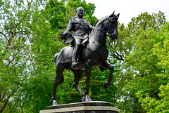 Canada 2016 – Toronto – Statue of Edward VII and horse