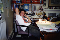 Ron in his SRC office