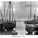 Fishing boats in Brixham Harbour c1924