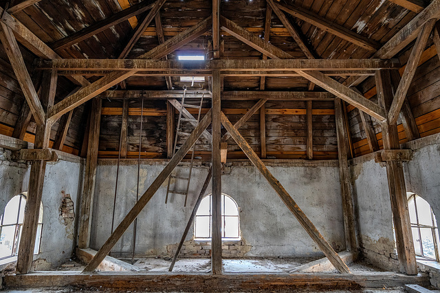 the tower's attic