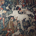 Detail of The Unicorn Defends Itself- The Unicorn Tapestries in the Cloisters, October 2010