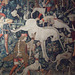 Detail of The Unicorn Defends Itself- The Unicorn Tapestries in the Cloisters, October 2010