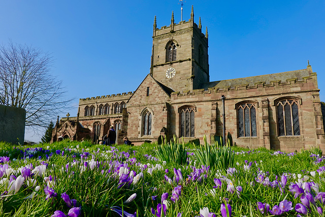 St Lawrence's in the spring
