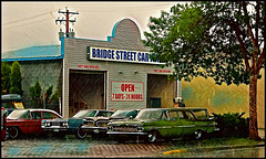 Vintage Cars at the Princeton BC Car Wash.
