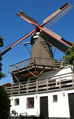 Windmühle "Glück zu" in Bergedorf