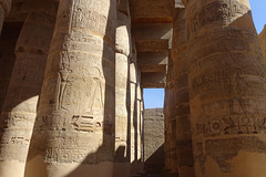 Hypostyle Columns At Karnak