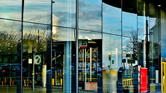 Reflections at the Metro Interchange