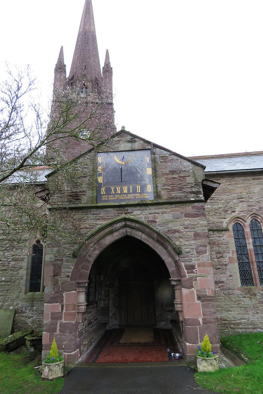 weobley church, herefs.