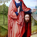 IMG 1113A X Bruges. Fin du 15è siècle  Sainte Véronique.    Brou.  Musée du Monastère Royal  Volet gauche d'un triptyque. Left pane of a triptych.