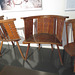 Musée ethnographique de Split :  chaises traditionnelles.