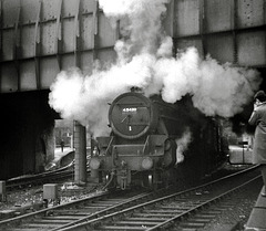 Manchester Victoria station Lancashire 8th June 1968