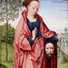 IMG 1113D X Bruges. Fin du 15è siècle  Sainte Véronique.    Brou.  Musée du Monastère Royal  Volet gauche d'un triptyque. Left pane of a triptych.