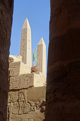 Obelisks Of Thutmosis I And Hatshepsut