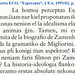 Umberto ECO, “Esperanto“, UEA, 1993:02, p. 23