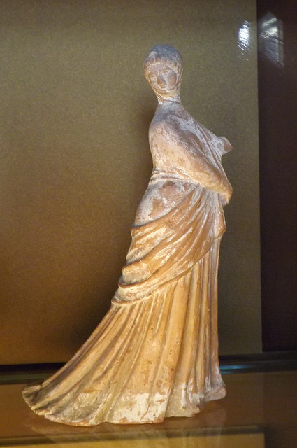 Terracotta Female Dancer in the Louvre, June 2013