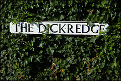 Dickredge sign