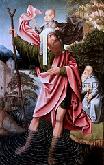 IMG 1114A Maitre de 1499.  Saint Christophe.  Brou.  Musée du Monastère Royal