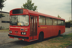 Coach Services of Thetford KWB 695W in Mildenhall – Sep 1995 (282-19)