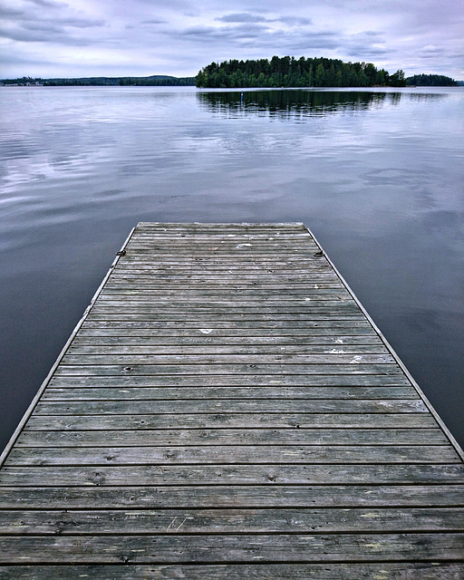Amateur photographer's obligatory dock shot