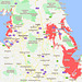 clch - predicted [as of June 2021] 2030s flood risk