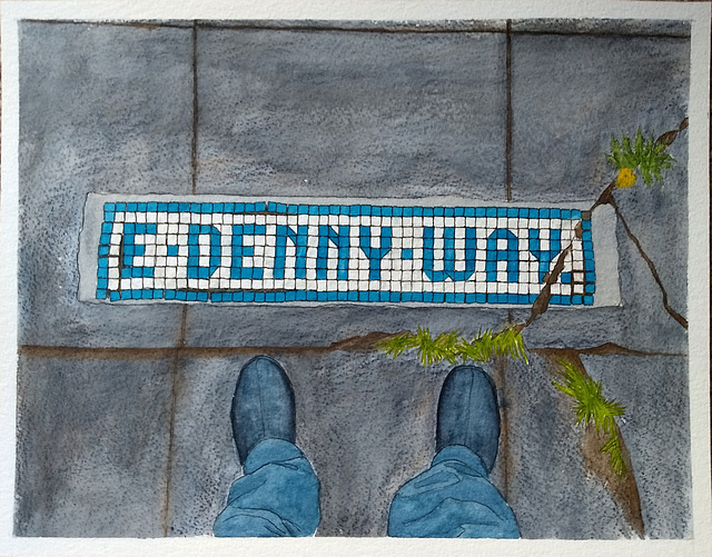 East Denny Way 14x11in