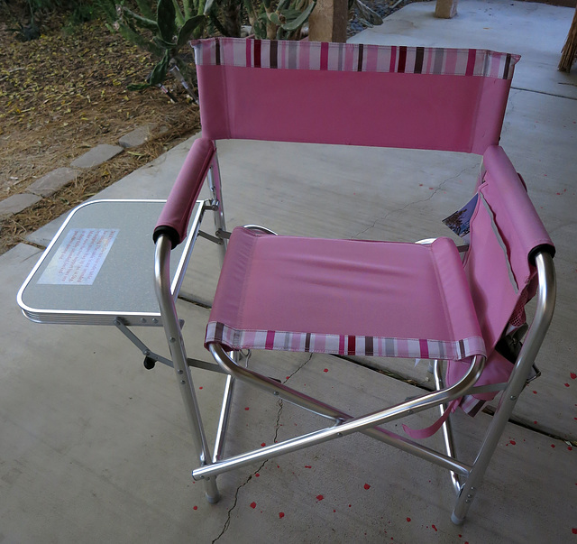Pink Camp Chair (1772)