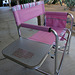Pink Camp Chair (1784)