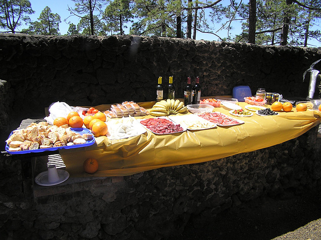 Picknick in den Cañadas (für Bueli)
