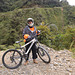 Bolivia, North Yungas Road, Ready to Continue the Trip on a Dirt and Winding Road