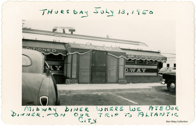Midway Diner, July 13, 1950