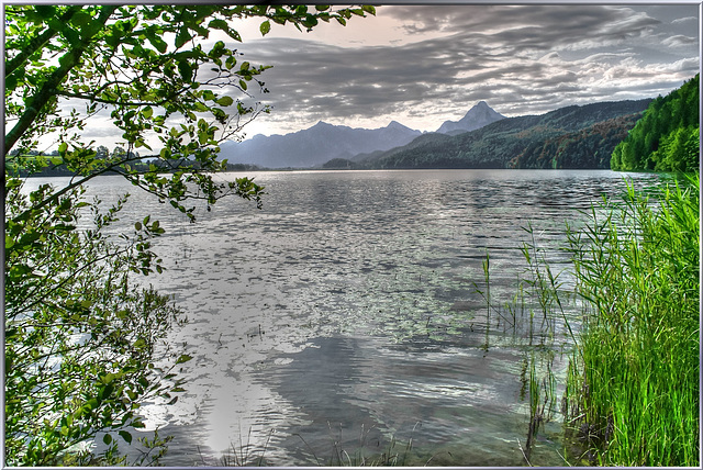 View over Lake Weissensee... ©UdoSm