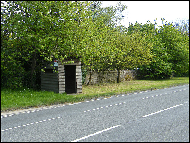 North Aston bus shelter